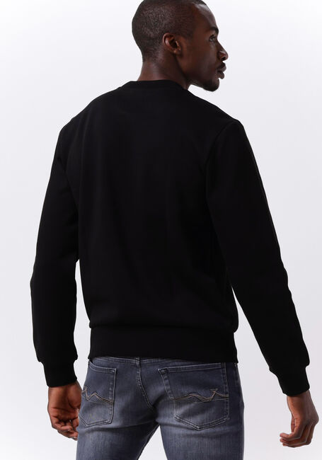 Schwarze LACOSTE Sweatshirt CLASSIC FIT BRUSHED FLEECE SWEATSHIRT - large