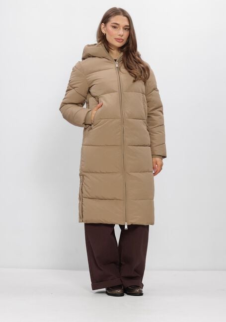 Beige WITHBLACK Wattierte Jack WBLGLORIAN LONG PUFFER COAT - large