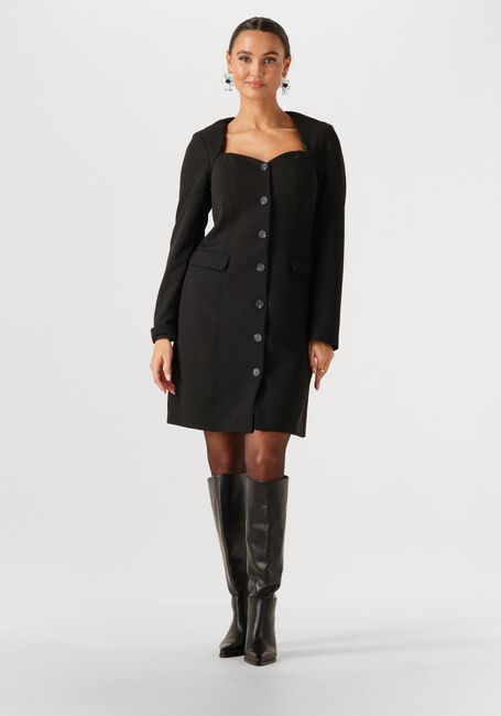 Schwarze Y.A.S. Midikleid YASFAVO 7/8 BLAZER DRESS - large