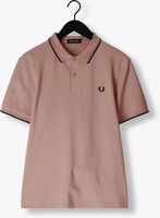 Hell-Pink FRED PERRY Polo-Shirt THE TWIN TIPPED FRED PERRY SHIRT