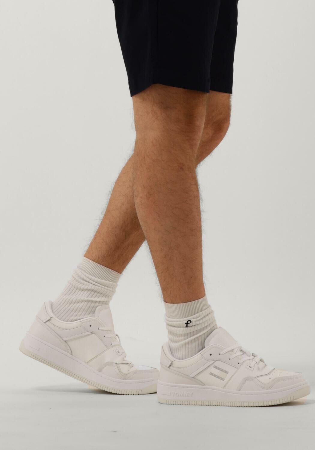 Wei&szlig;e TOMMY JEANS Sneaker Low TOMMY JEANS BASKET CUPSOLE - large