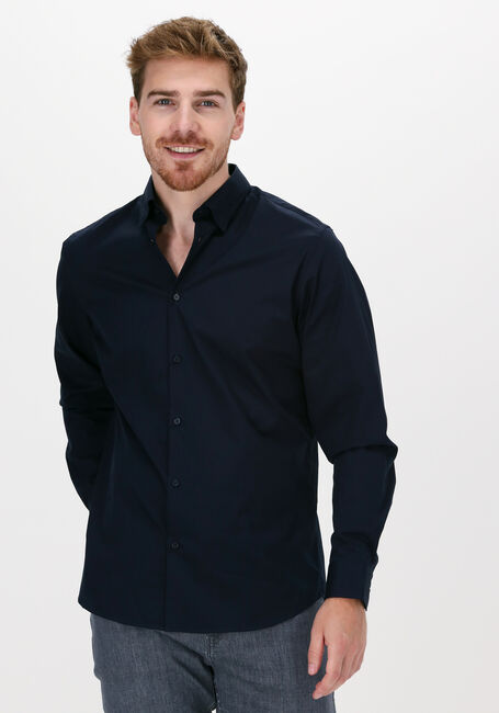 Dunkelblau SELECTED HOMME Klassisches Oberhemd SLIMMICHIGAN SHIRT LS B - large