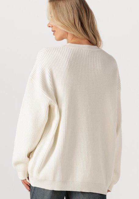 Ecru ALIX THE LABEL Pullover LADIES KNITTED BASIC JUMPER - large