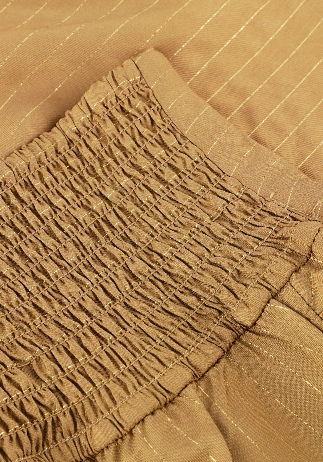 Camelfarbene AMAYA AMSTERDAM T-shirt DILLIA TOP - large