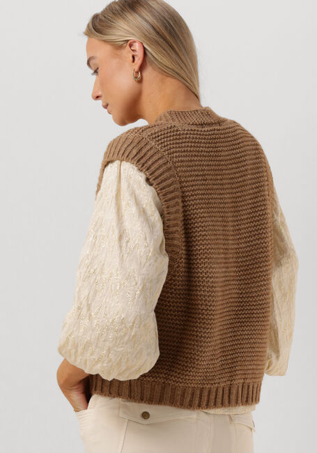 Camelfarbene BY-BAR Gilet OLE GILET - large