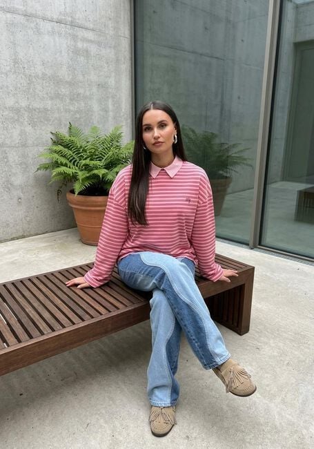 Mehrfarbige/Bunte HARPER & YVE Wide jeans YVE-PA - large