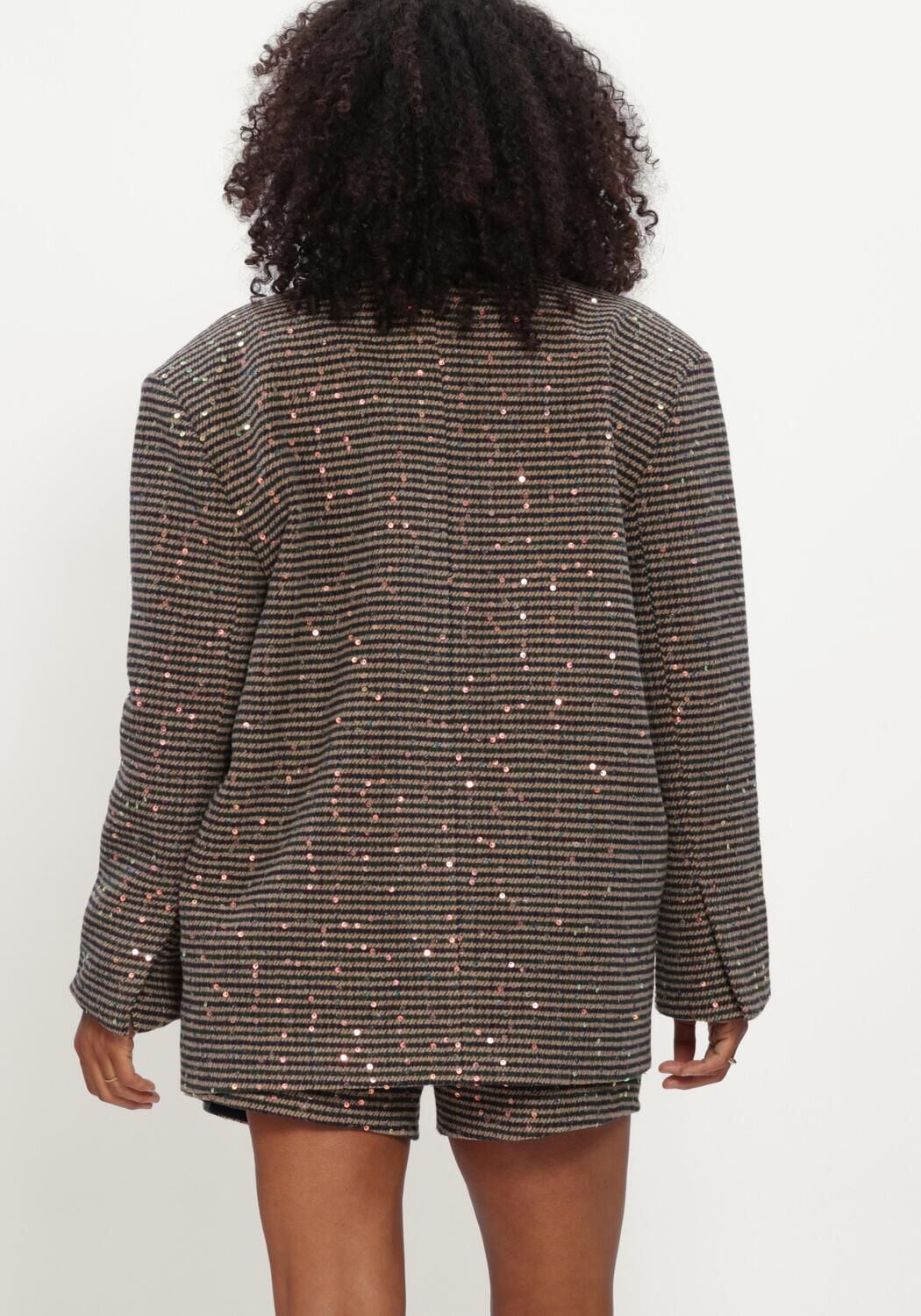 Braune STUDIO AMAYA Pullover MIDNIGHT BLAZER - large