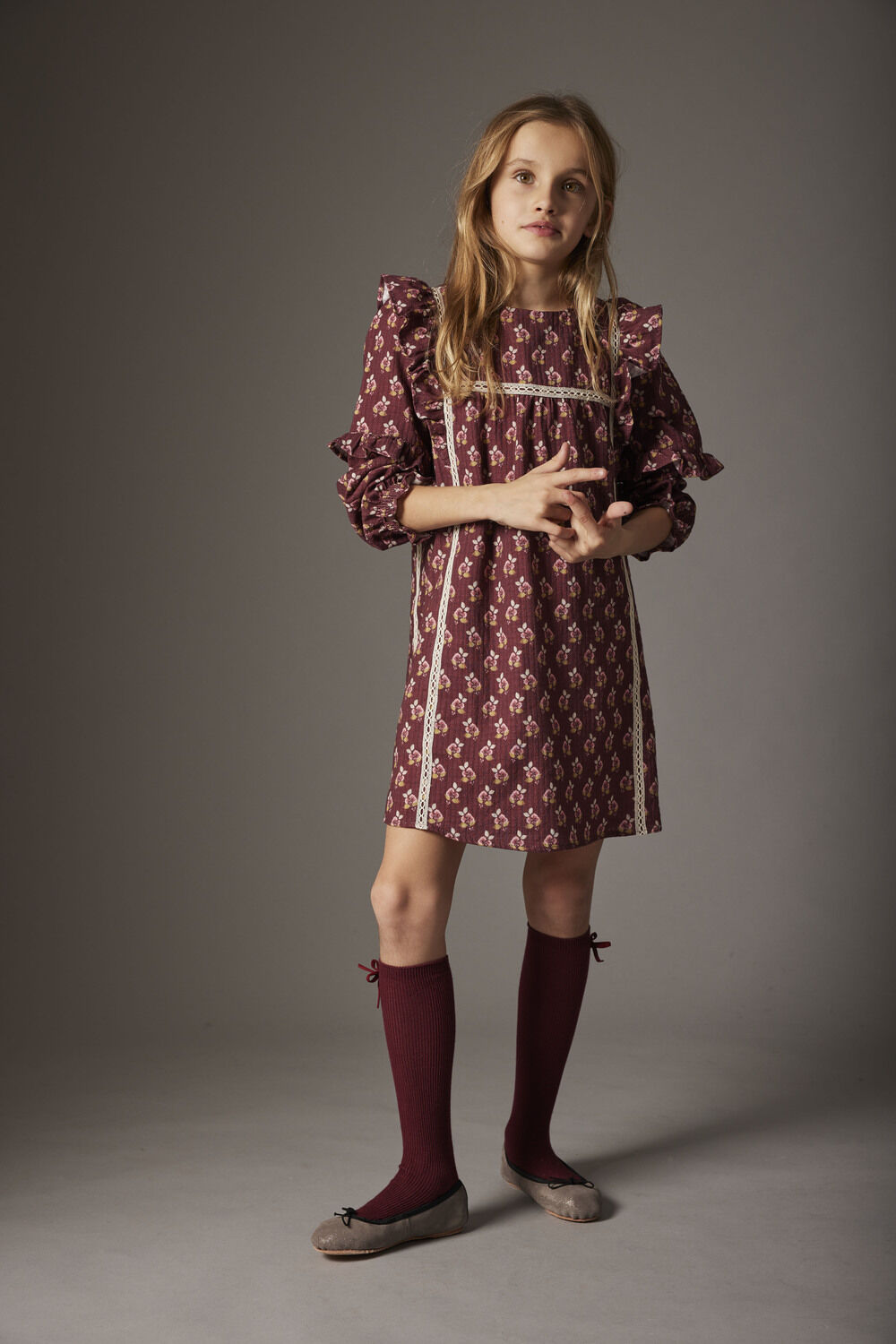 Bordeaux COZMO Maxikleid GENOVAK160W5 - large