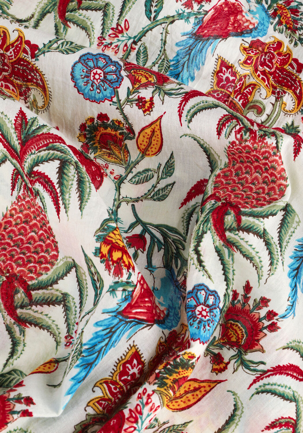 Mehrfarbige/Bunte LEON & HARPER Blusen CARIS TC160 ANANAS - large