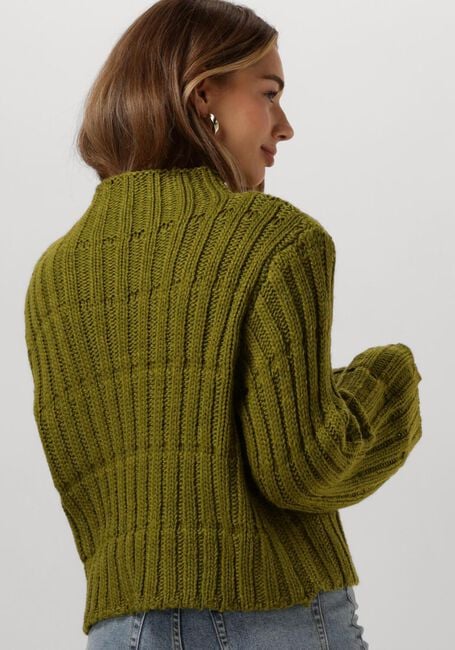 Grüne MODSTRÖM Pullover FELIPEMD SHORT T-NECK - large