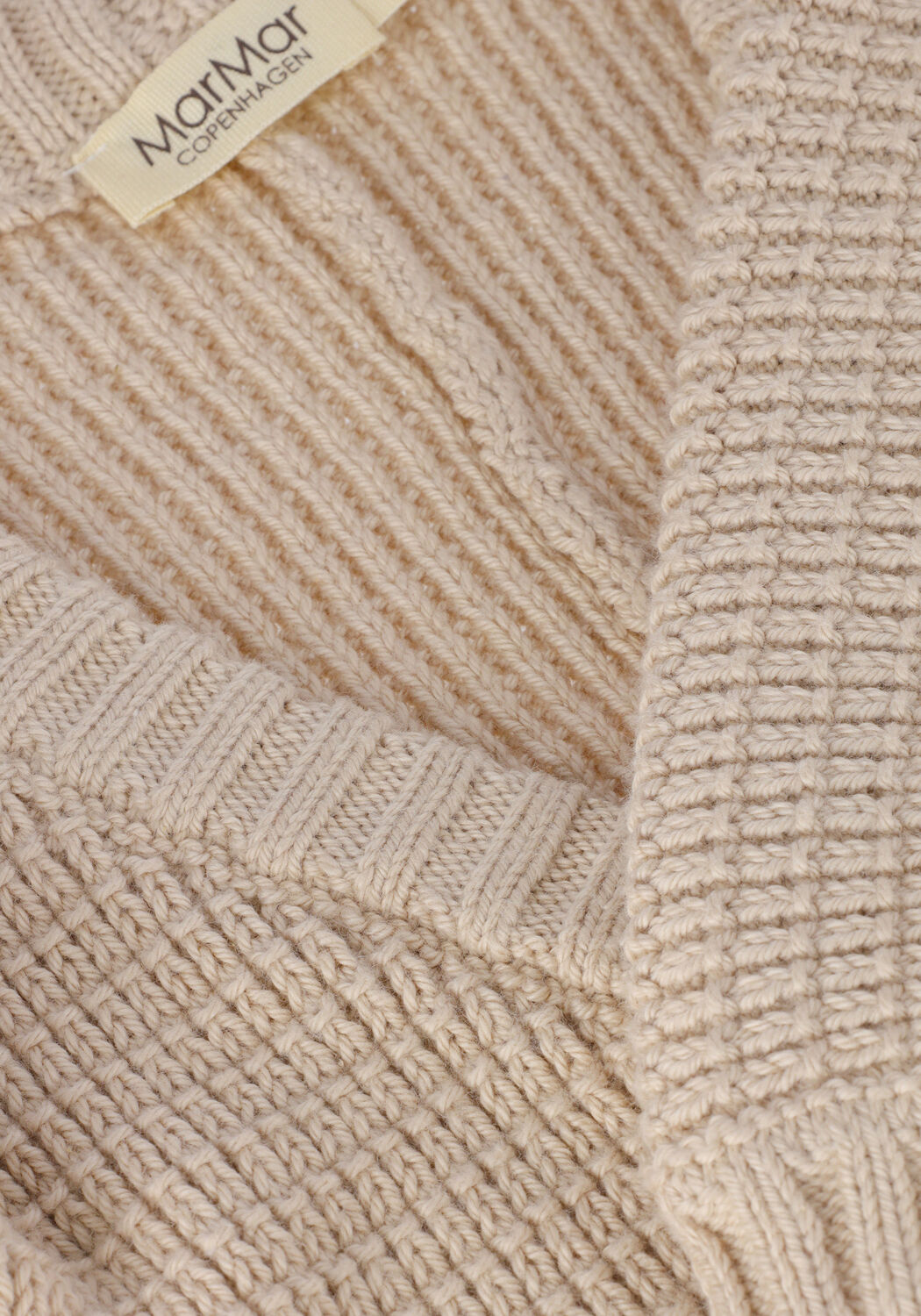 Beige MARMAR COPENHAGEN Strickjacke TOMO - large