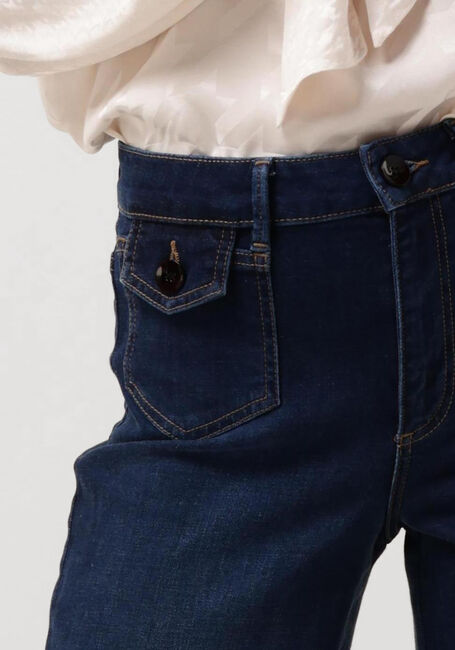 Blaue MOS MOSH Wide jeans COLETTE BIRKIN JEANS - large