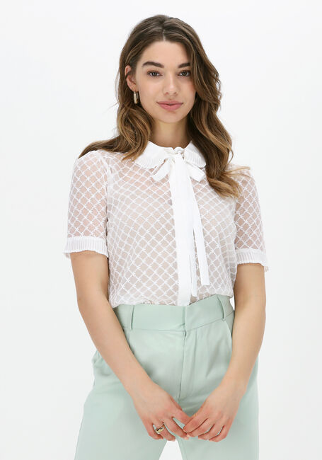 Weiße HUNKON Blusen RITHA BLOUSE - large