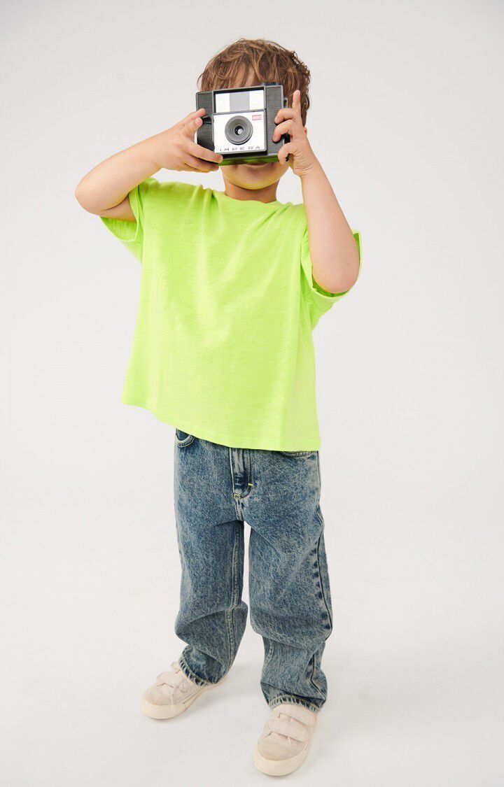 Blaue AMERICAN VINTAGE Straight leg jeans JOYBIRD-B - large