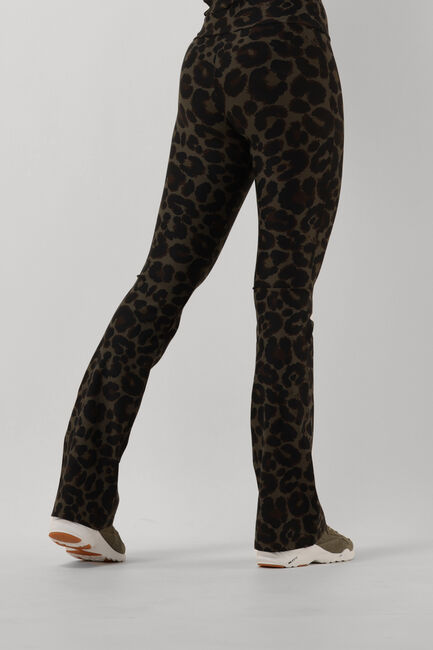 Grüne DEBLON SPORTS Schlaghose CELINE FLARED LEGGINGS - large