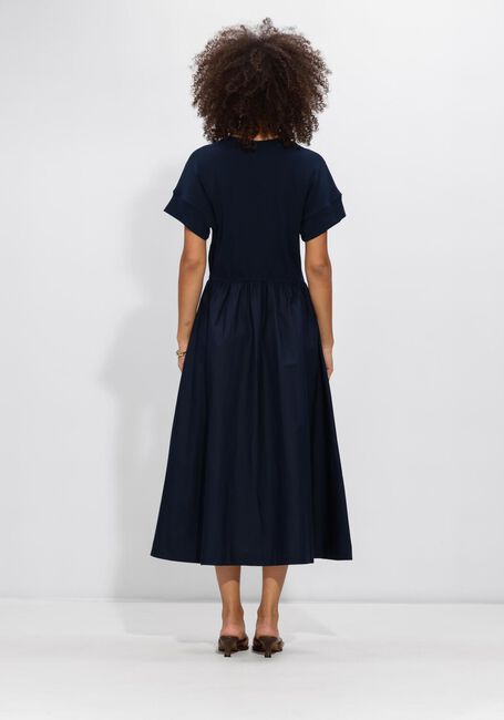 Dunkelblau TOMMY HILFIGER Midikleid CODY MID MEDIA C-NK MIDI DRESS - large