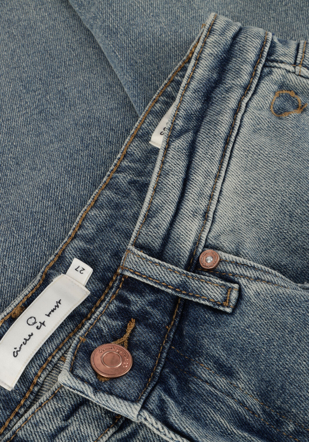 Blaue CIRCLE OF TRUST Barrel jeans SCOTTIE DNM - large