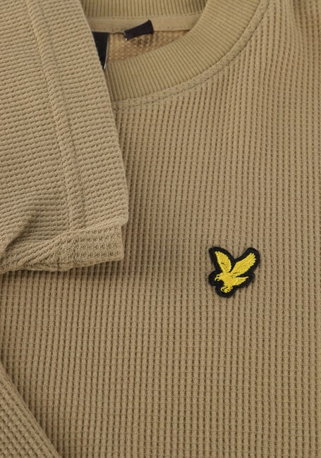 Sand LYLE & SCOTT T-shirt WAFFLE T-SHIRT - large