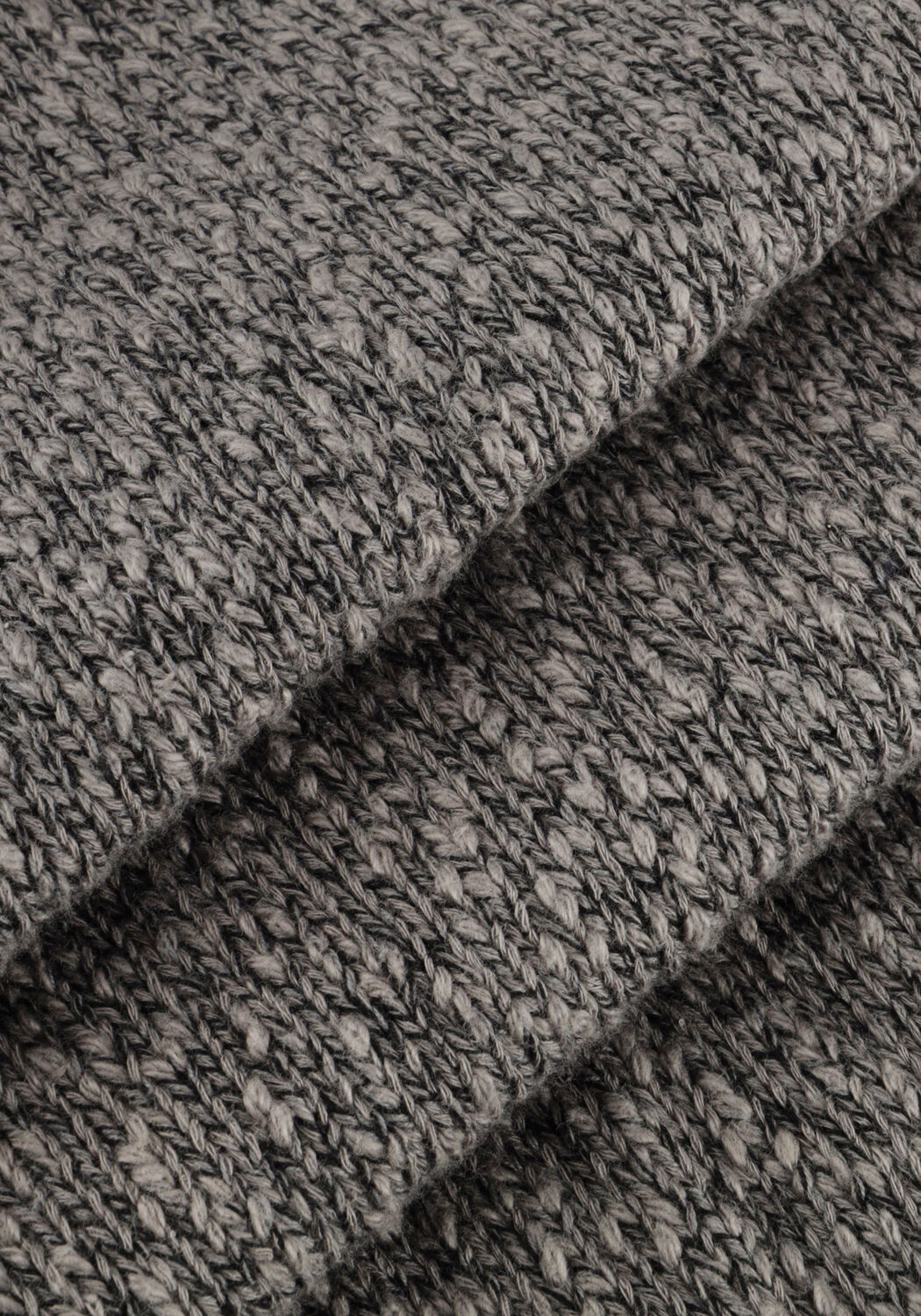 Graue LES DEUX Pullover BILLY MOULINE KNITTED POLO - large