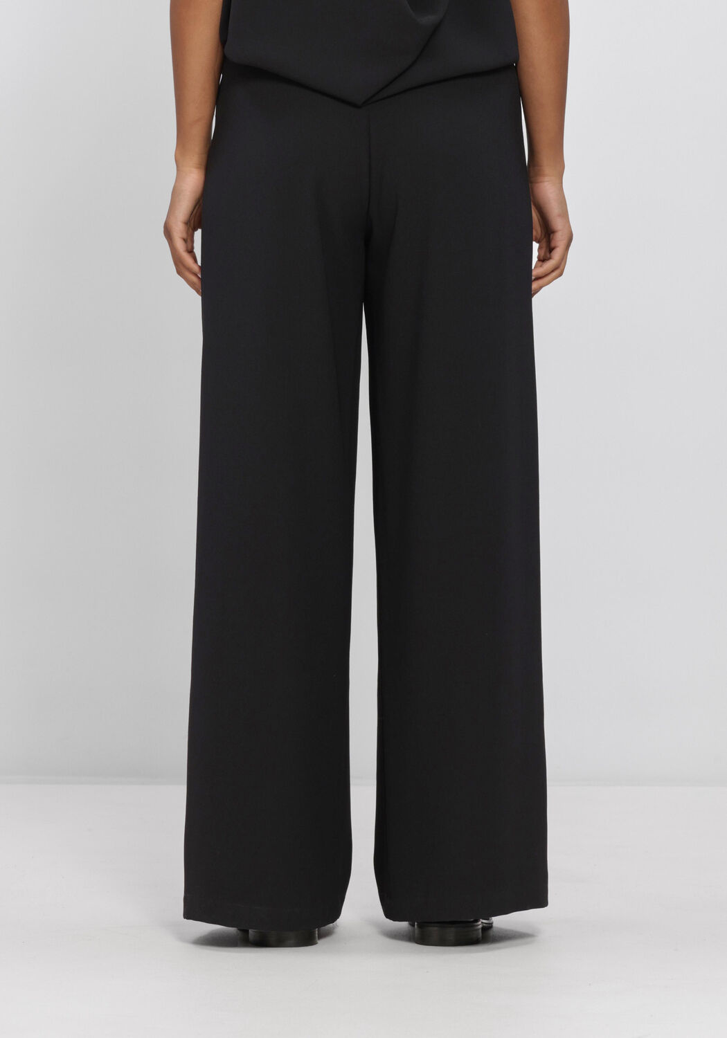 Schwarze ELEH Weite Hose EFW260271 - large
