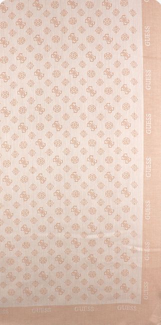 Beige GUESS Schal PEONY CLASSIC KEFIAH - large