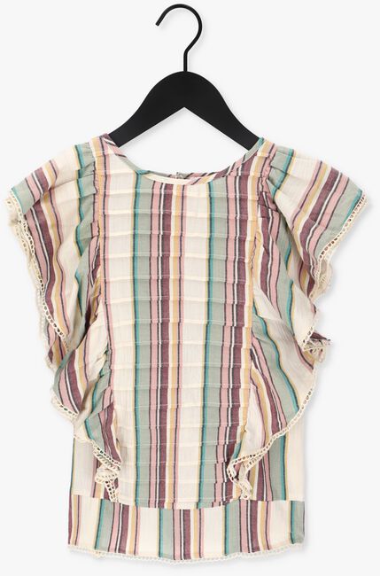 Mehrfarbige/Bunte BY-BAR Top SELBY STRIPE BLOUSE - large