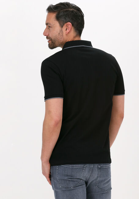 Schwarze BOSS ORANGE Polo-Shirt PASSERTIP - large