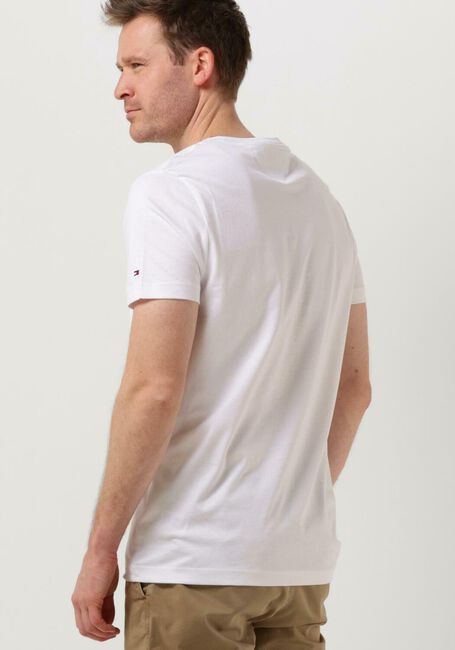 Weiße TOMMY HILFIGER T-shirt HILFIGER NEW YORK TEE - large