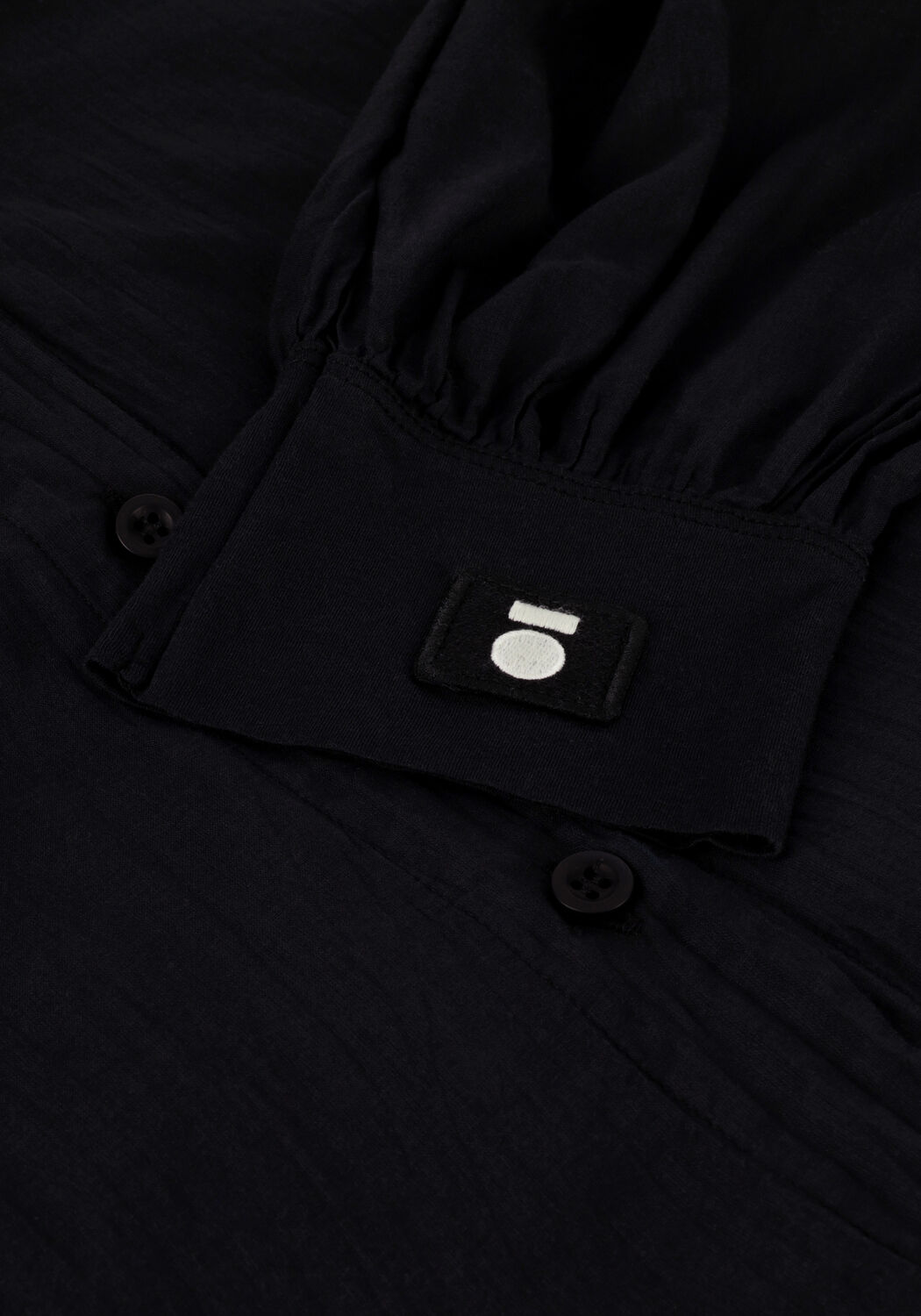 Schwarze 10DAYS Midikleid DRESS PARIS VOILE - large