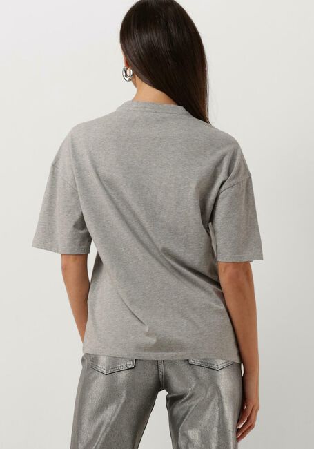 Hellgrau ALIX THE LABEL T-shirt LADIES KNITTED LABEL T-SHIRT - large