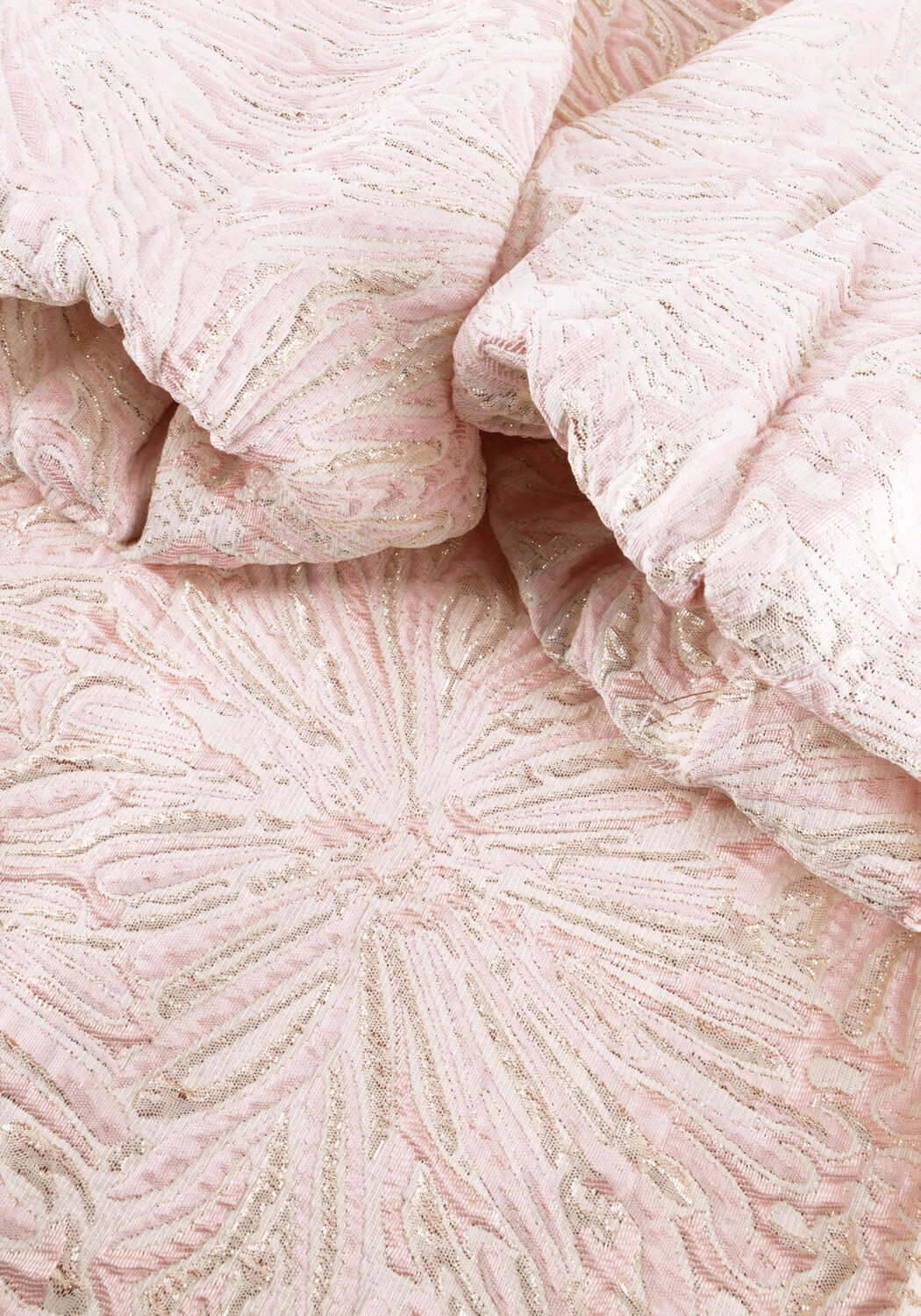 Hell-Pink NOTRE-V Top NV-HENNIE BROCADE TOP - large