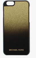 Goldfarbene MICHAEL KORS Handy-Schutzhülle PHN COVR 6 LETTERS - medium