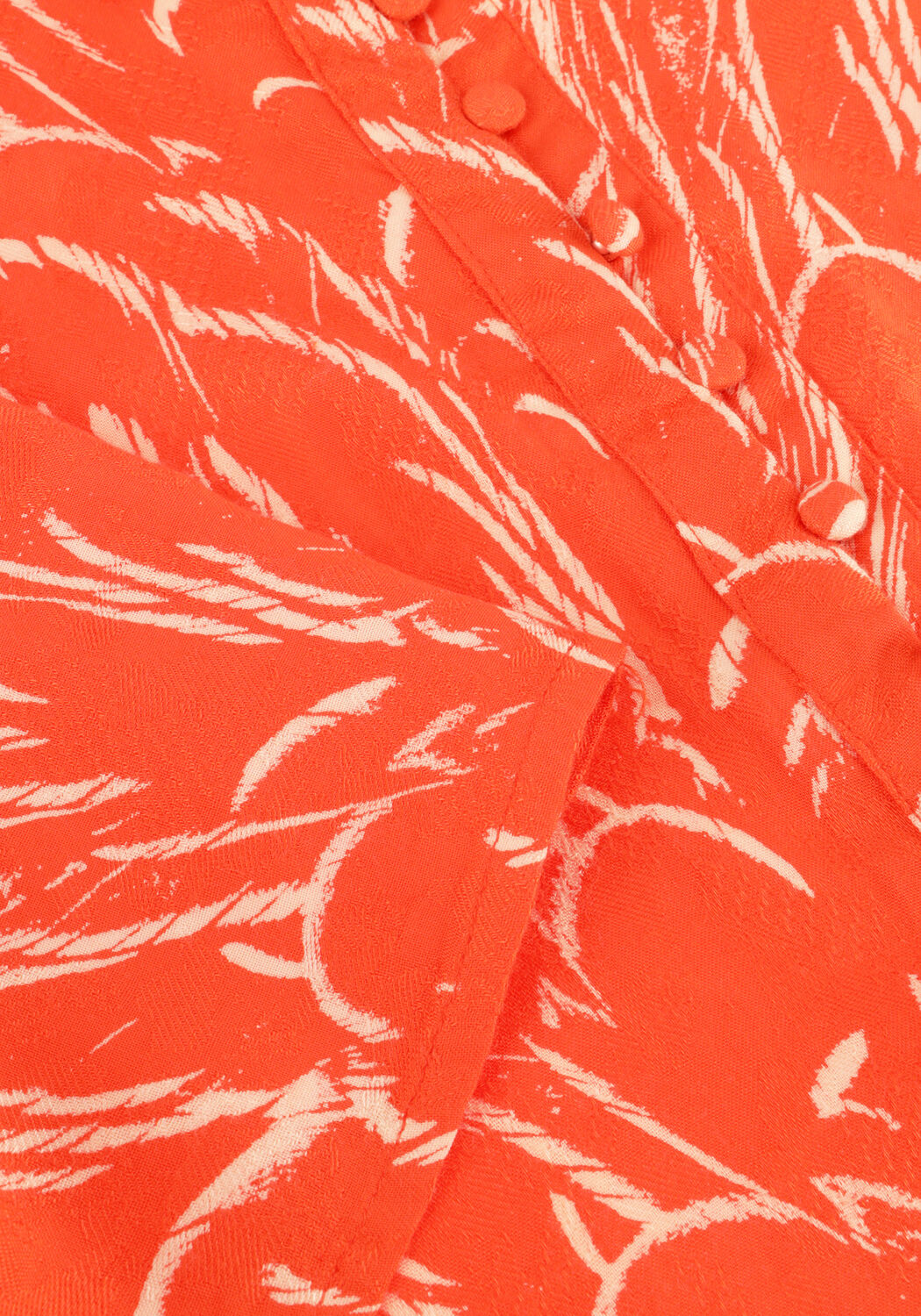 Orangene Y.A.S. Blusen YASLEFIRA TOP - large