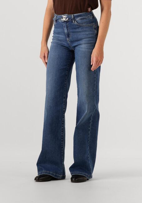 Blaue LIU JO Wide jeans BUTTOM UP GOOD FLAIR - large