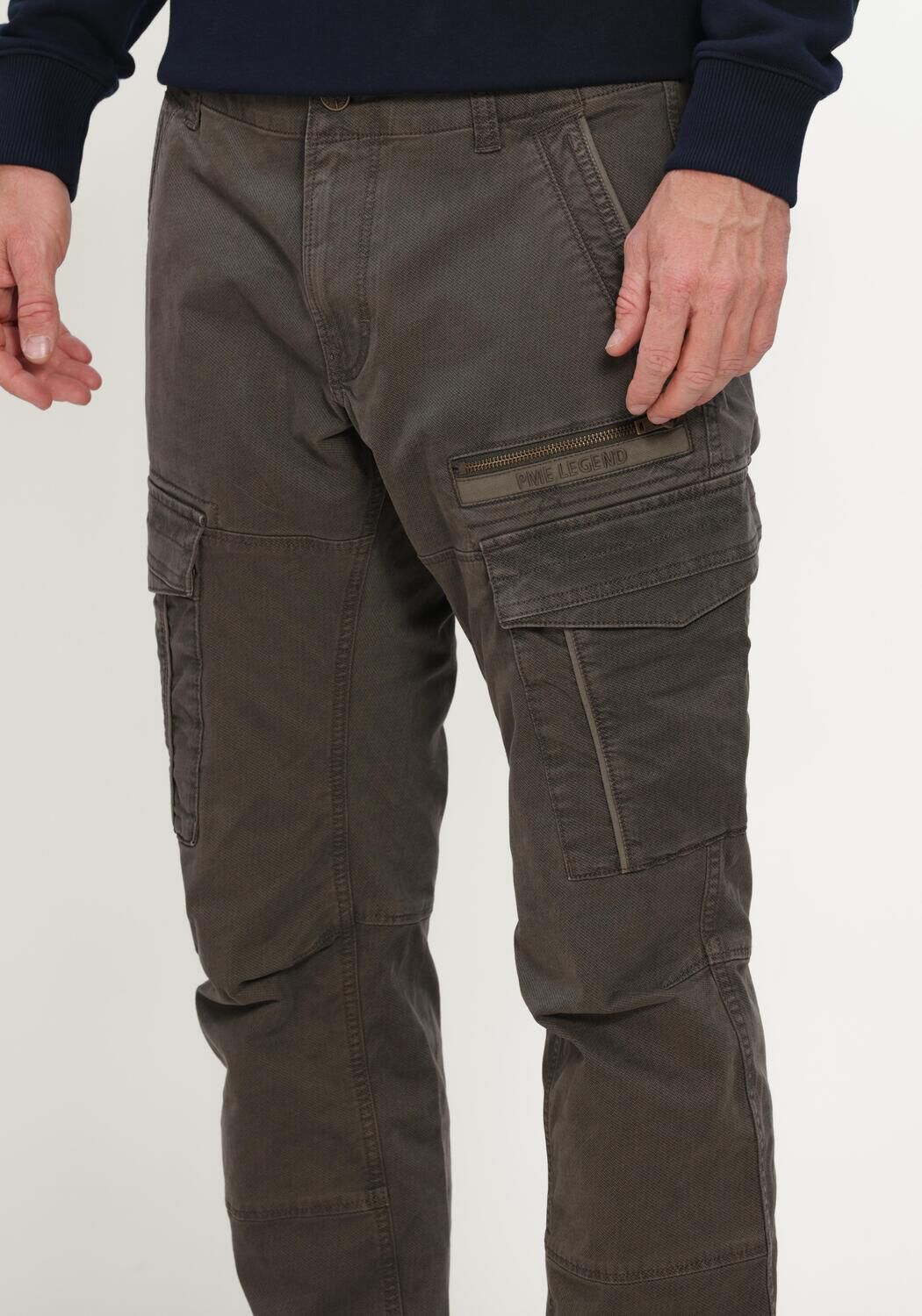 Khaki PME LEGEND Cargohosen NORDROP CARGO 3.0 MICRO ALLOVER PRINT - large