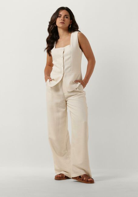 Nicht-gerade weiss NEO NOIR Hose ALESSANDRA BOUCLE PANTS - large