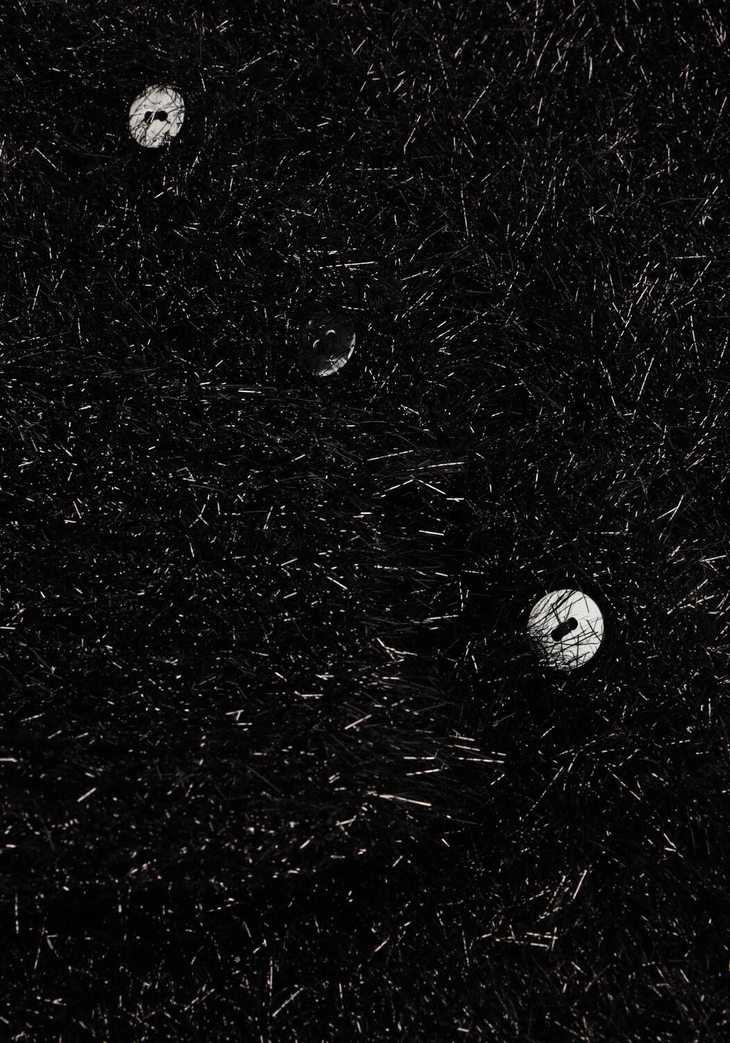 Schwarze KNIT-TED Strickjacke LYNN CARDIGAN - large