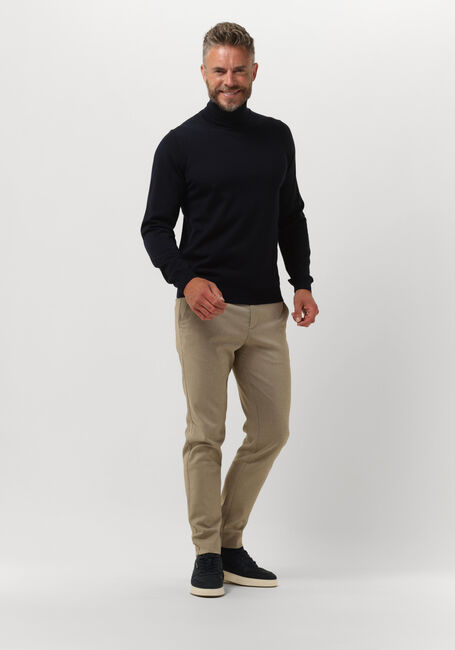 Dunkelblau BOSS BLACK Rollkragenpullover MUSSO-P - large