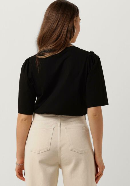 Schwarze MSCH COPENHAGEN T-shirt MSCHBETTIA ORGANIC PUFF TEE - large