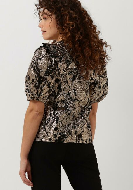Goldfarbene SOFIE SCHNOOR Top BLOUSE N - large