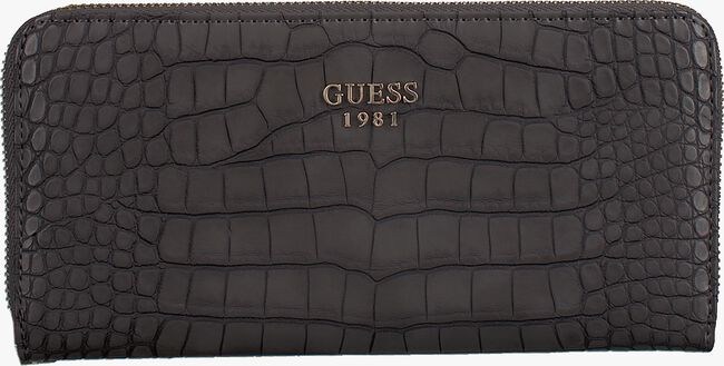 Graue GUESS Portemonnaie CATE SLG LARGE ZIP AROUND - large