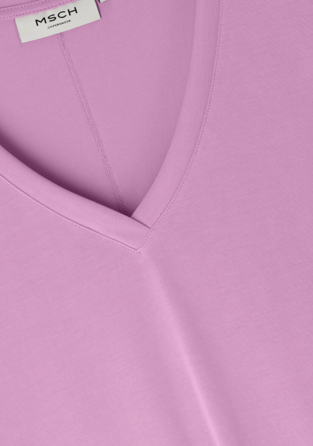 Lilane MSCH COPENHAGEN T-shirt MSCHFENYA MODAL V NECK TEE - large