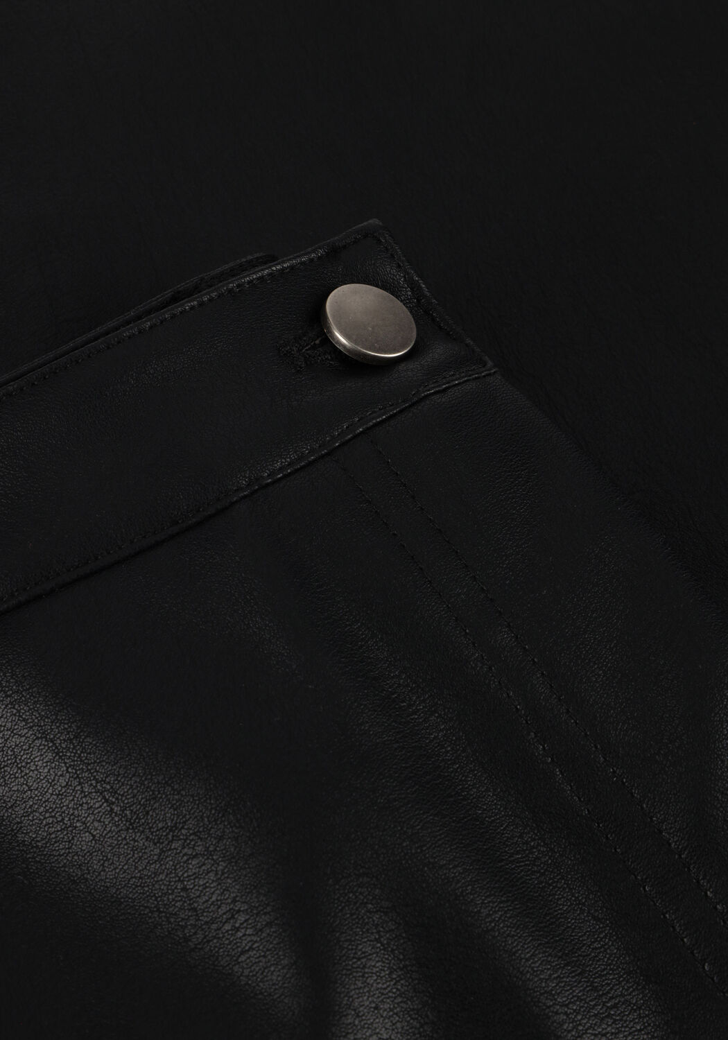 Schwarze NEO NOIR Hose PINUR FAUX LEATHER PANTS - large