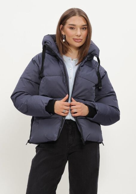 Dunkelblau MSCH COPENHAGEN Wattierte Jack MSCHPAVINARIA SHORT JACKET - large