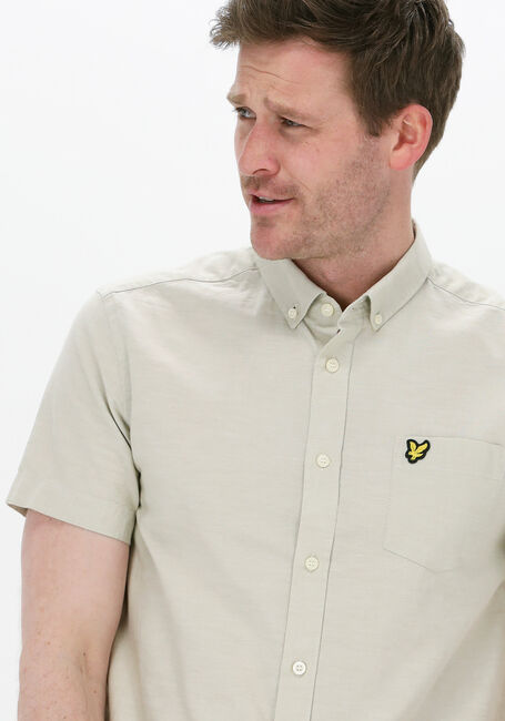 Olive LYLE & SCOTT Casual-Oberhemd SS OXFORD SHIRT - large