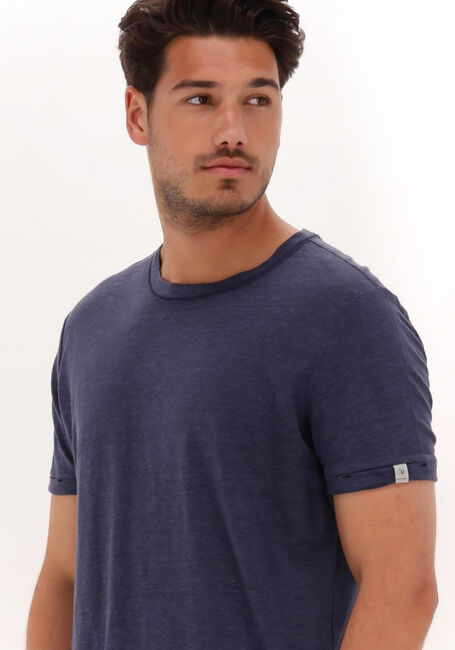 Graue CAST IRON T-shirt SHORT SLEEVE R-NECK LINEN SLIM FIT - large