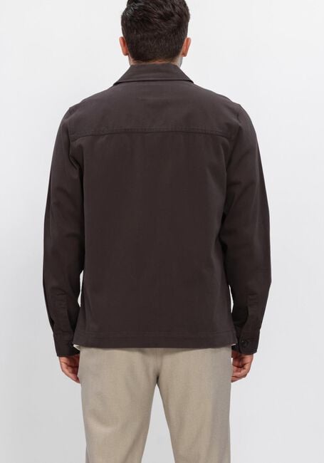 Braune LES DEUX Overshirts LAYTON COTTON OVERSHIRT - large