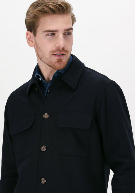 Dunkelblau PROFUOMO Overshirt HERCKO - large
