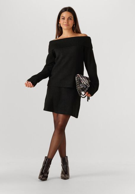 Schwarze NOTRE-V Pullover NV-GESA - large