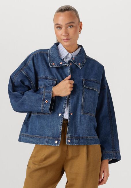 Blaue WITHBLACK Jeansjacke WBLPEYTON DENIM JACKET - large